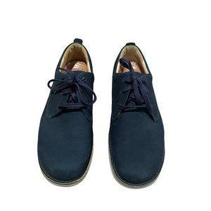 Men’s 11.5 Samuel Hubbard Free Casual Walking Shoe Navy Nubuck Leather /Vibram